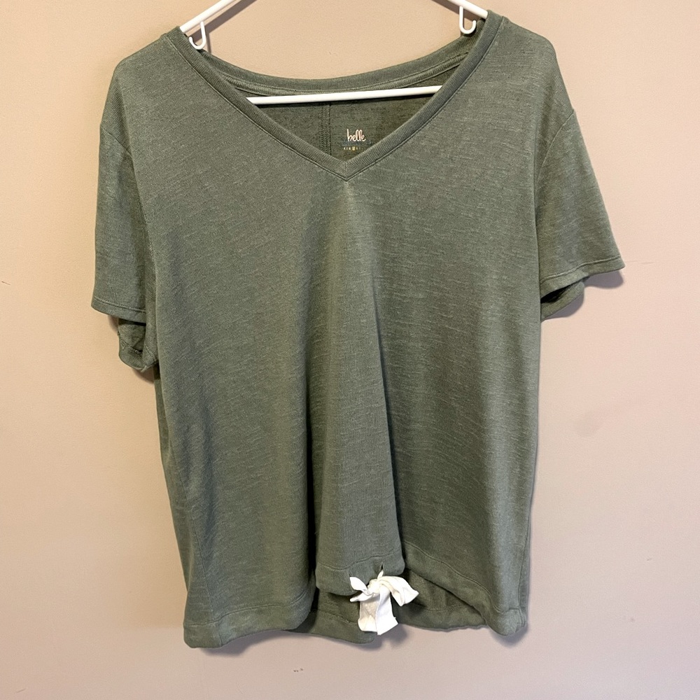 Belle Beach short sleeve top
